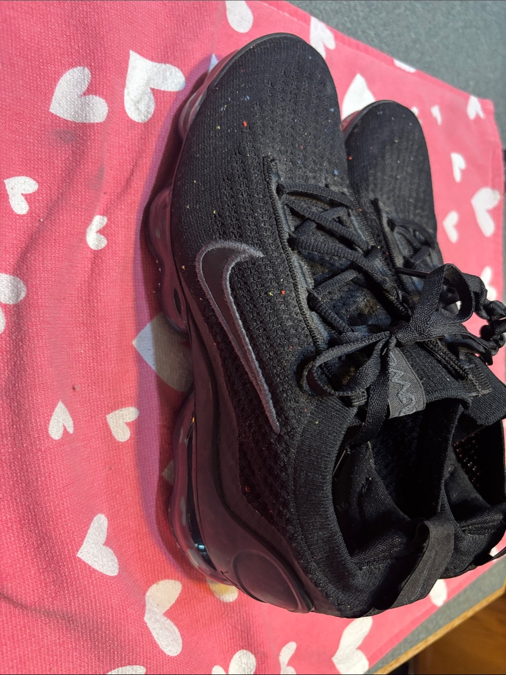 Nike Black Knit Running Sneakers